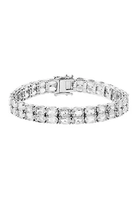 31.9 ct. t.w. White Topaz Bracelet in Sterling Silver