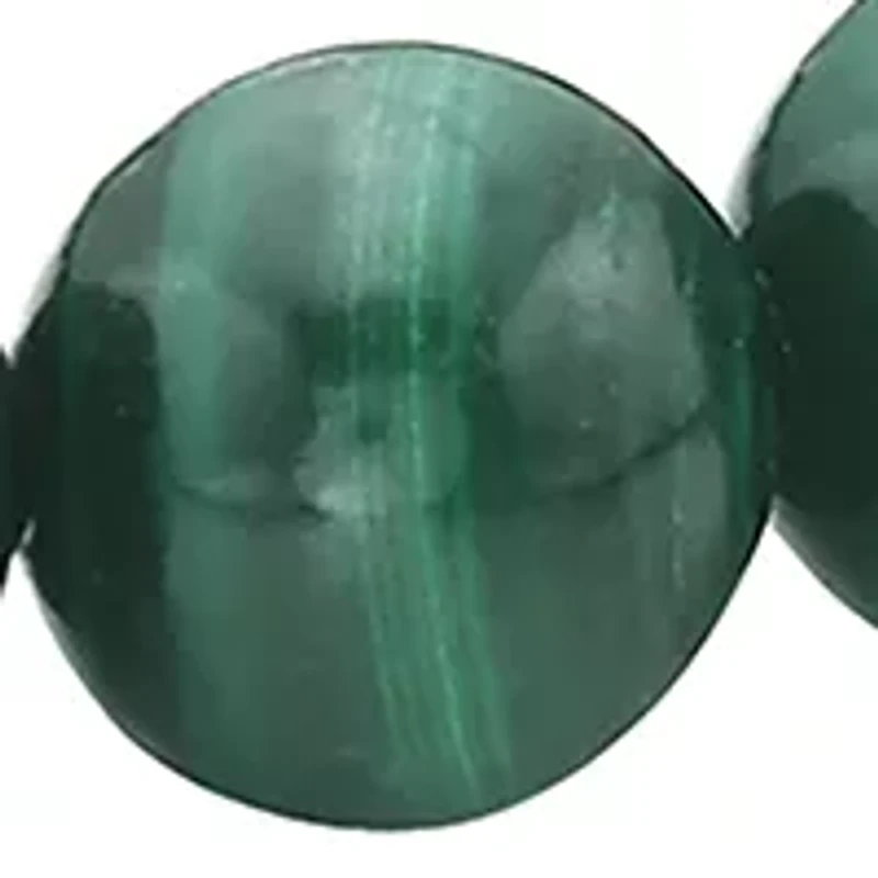 Sterling Silver Malachite, Onyx Men's Adjustable  Bracelet