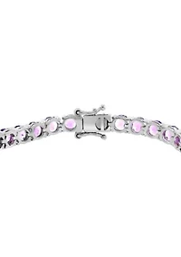 Amethyst Bracelet in Sterling Silver
