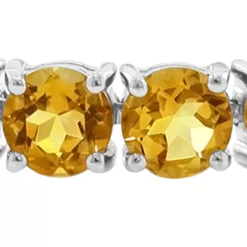 Citrine Bracelet in Sterling Silver