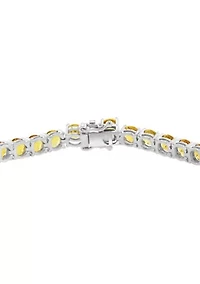 Citrine Bracelet in Sterling Silver