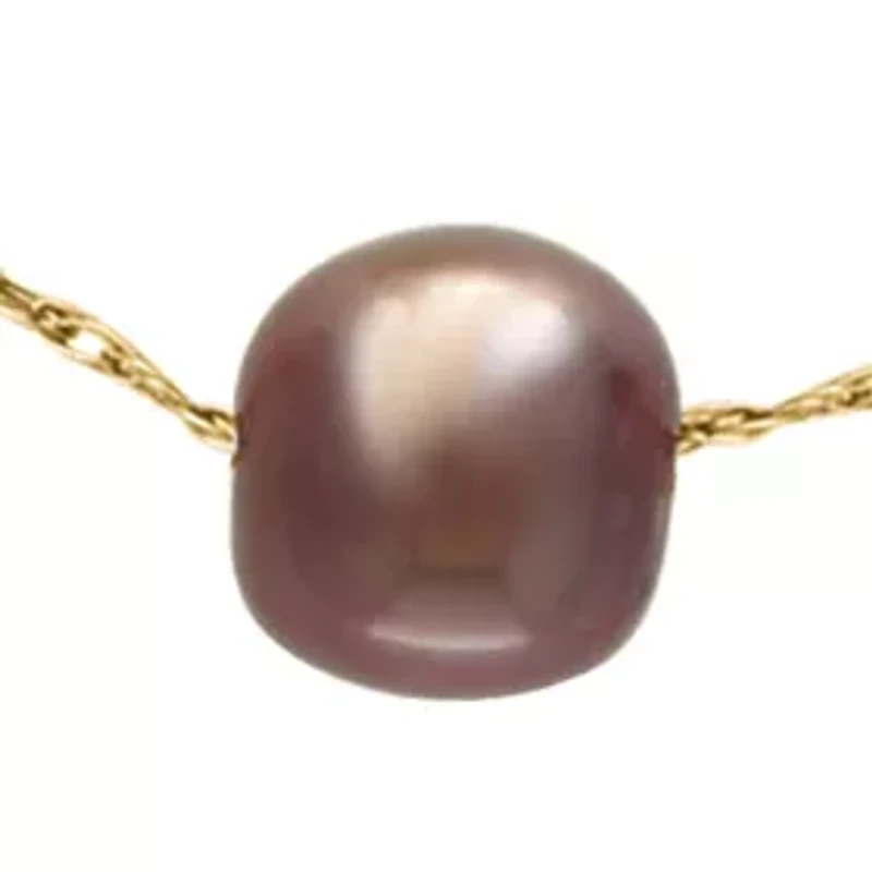 Freshwater Pearl Bracelet in 14k Yellow Gold
