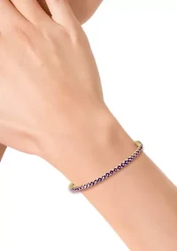 4.55 ct. t.w. Amethyst Bracelet in 14K Yellow Gold