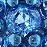London Blue Topaz Earrings in Sterling Silver