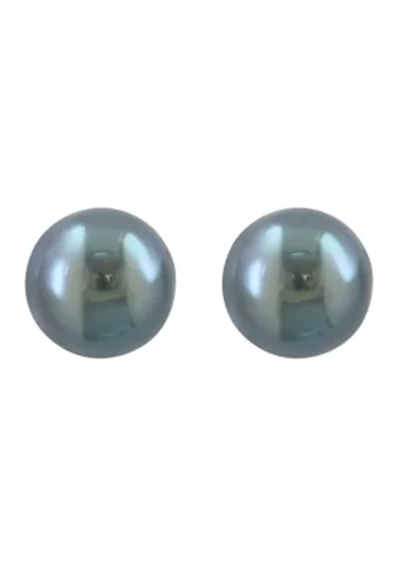Sterling Silver Pearl Earrings