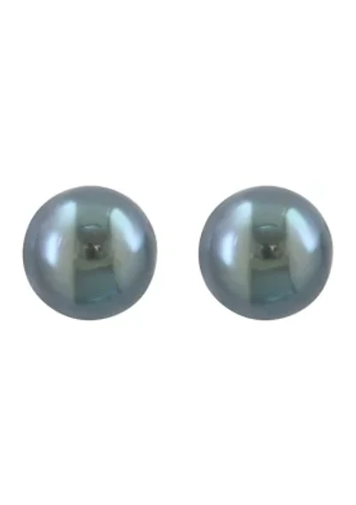 Sterling Silver Pearl Earrings