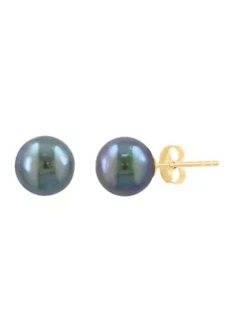 Sterling Silver Pearl Earrings