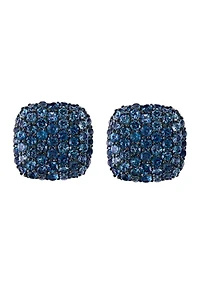  4.66 ct. t.w. Blue Topaz Earrings in Sterling Silver