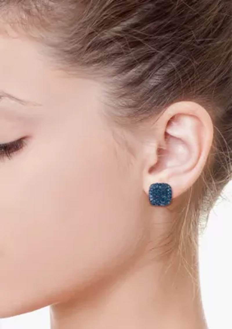  4.66 ct. t.w. Blue Topaz Earrings in Sterling Silver
