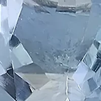 Diamond Aquamarine Earrings in 14K White Gold