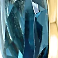 1.9 ct. t.w. Blue Topaz and London Blue Topaz Earrings in 14K Yellow Gold