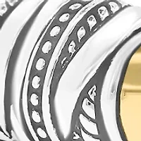 Sterling Silver 18K Yellow Gold Bracelet