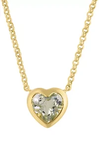 Gold Plated Over Sterling Silver Necklace