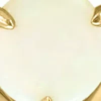 925 Gold Plated Silver Opal Necklace 