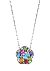 Sterling Silver Period Necklace