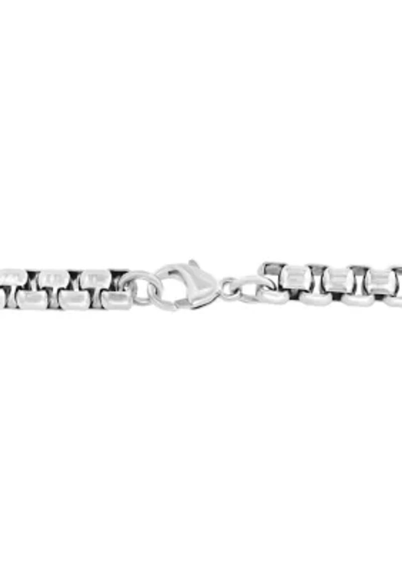 Men's 22 Inch Sterling Silver Link Chain