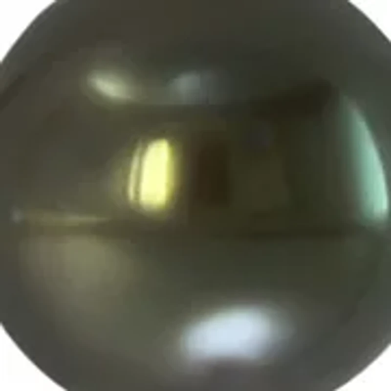 Black Tahitian Pearl Necklace in Sterling Silver