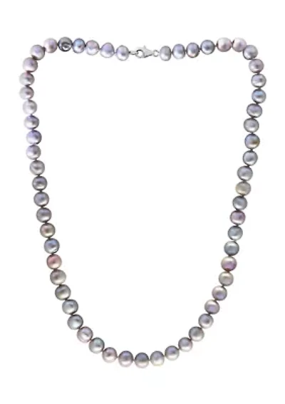 6-7 Millimeter Gray Freshwater Pearls Necklace 