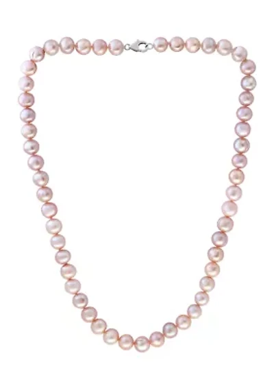 7-8 Millimeter Pink Freshwater Pearls Necklace 