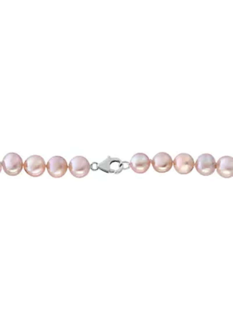 7-8 Millimeter Pink Freshwater Pearls Necklace 