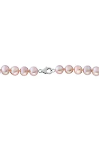 7-8 Millimeter Pink Freshwater Pearls Necklace 
