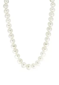 Sterling Silver Freshwater Pearl Necklace
