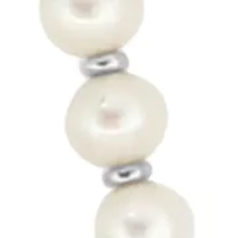 Sterling Silver Fresh Water Pearl Necklace