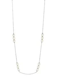 Sterling Silver Fresh Water Pearl Necklace