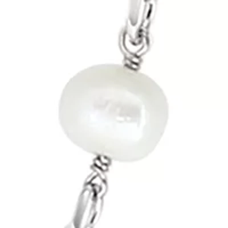 Sterling Silver Freshwater Pearl 20-22" Necklace