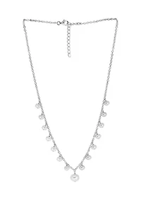 Sterling Silver 18-20" Freshwater Pearl Necklace 