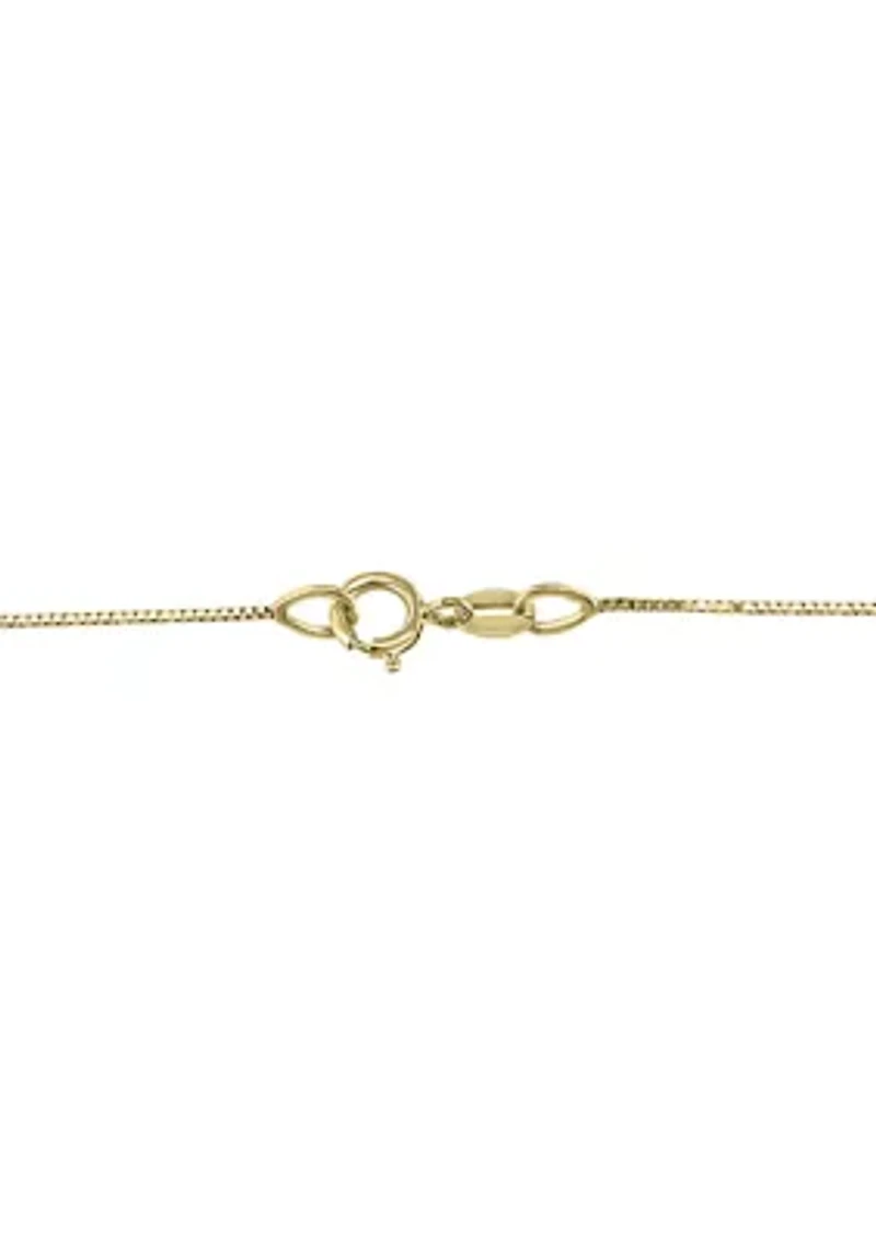 Black Tahitian Pearl Hematite Necklace in 14K Yellow Gold