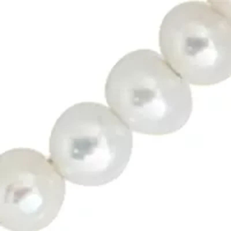 14k Yellow Gold Freshwater Pearl Adjustable Necklace