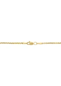 Men's Onyx Pendant Necklace in Gold Over Sterling Silver