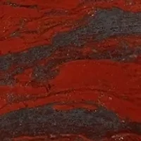 Red Jasper Pendant in Sterling Silver and 18K Rose Gold