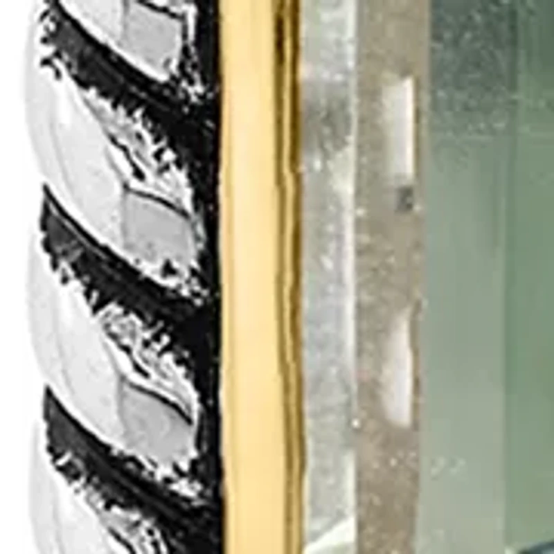 Sterling Silver/18K Yellow Gold Onyx Pendant