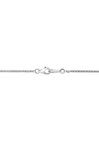 Freshwater Pearl Starfish Pendant Necklace in 18K Yellow Gold Over Sterling Silver