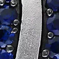 925 Sterling Silver Sapphire Pendant