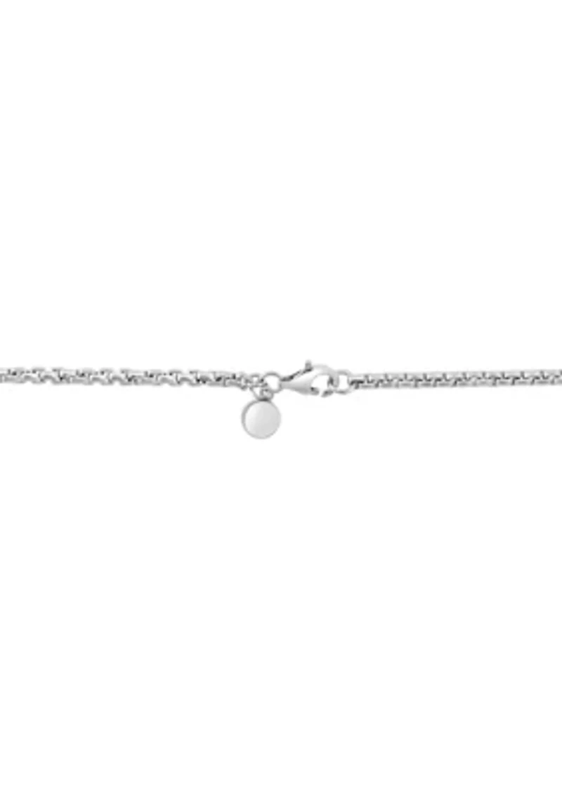 Men's 14.25 ct. t.w. Onyx Star Pendant Necklace in Sterling Silver