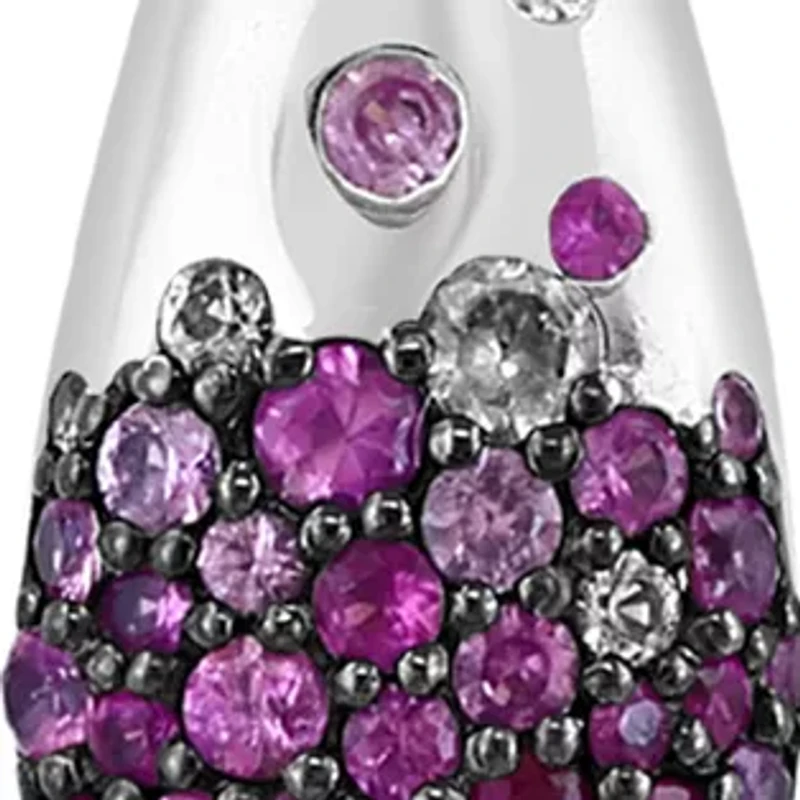 Sterling Silver Sapphire Pendant Necklace