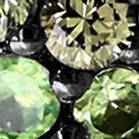 Sterling Silver 1.9 ct. t.w. Multi Sapphire and Tsavorite Parrot Pendant