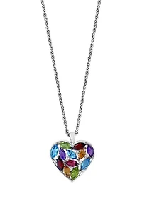 Sterling Silver Period Pendant