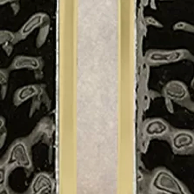 Men's Sterling Silver Black Rhodium Cross Pendant Necklace