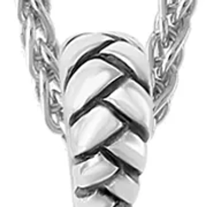 Sterling Silver, Amethyst Period Pendant