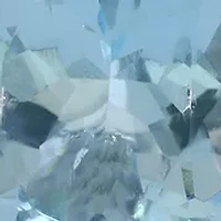 Diamond Aquamarine Pendant Necklace in 14K White Gold