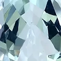 1/4 ct. t.w. Diamond, 2.85 Aquamarine Pendant Necklace in 14K White Gold