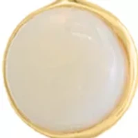 Opal Pendant Necklace in 14K Yellow Gold