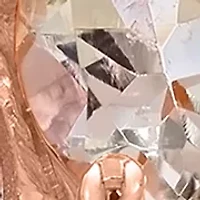 2.16 ct. t.w. Morganite Rose Gold Plated Sterling Silver Ring