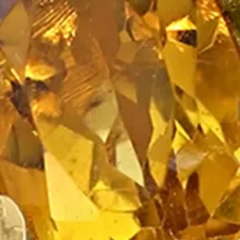 Gold Over Sterling Silver Amethyst, Blue Topaz, Citrine, Rhodolite, Peridot, Zircon Ring 