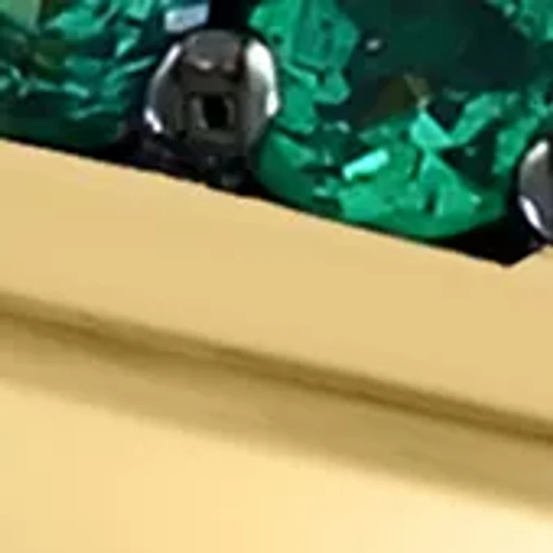 Men's Emerald Ring Gold over Sterling Silver