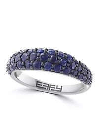 1.67 ct. t.w. Sapphire Ring in Sterling Silver